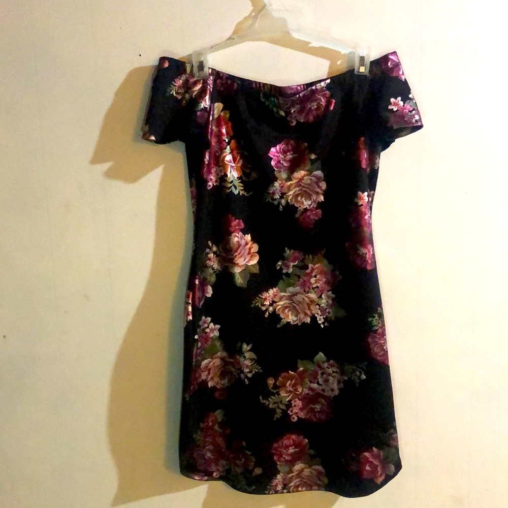 Floral mini dress